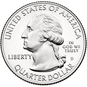 2013 Quarter - S - Perrys Victory - Silver Proof obverse
